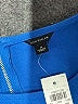 Ann Taylor Solid Blue Casual Dress Size 8 - photo 6