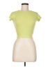 Assorted Brands Green Short Sleeve Turtleneck Size M - photo 1