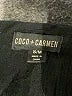 Coco + Carmen Black Long Sleeve Blouse Size Sm - Med - photo 7