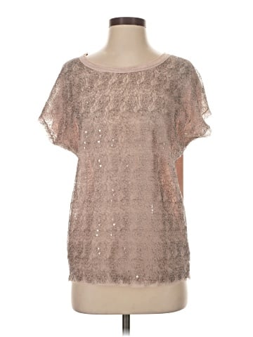 Silence and Noise Short Sleeve Blouse (view 1)