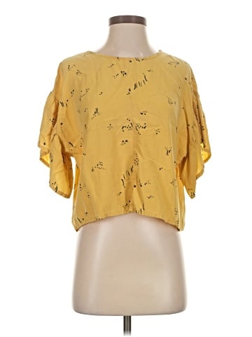 eve gravel Short Sleeve Blouse (view 1)