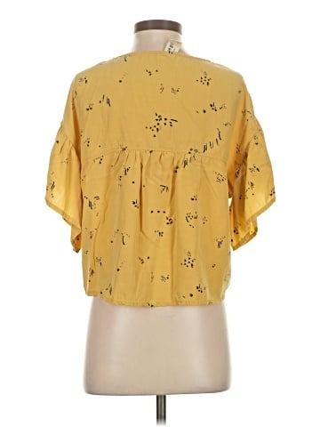 eve gravel Short Sleeve Blouse (view 2)
