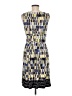 Max and Cleo Print Blue Cocktail Dress Size 8 - photo 2