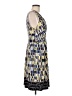 Max and Cleo Print Blue Cocktail Dress Size 8 - photo 4