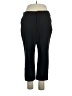 T by Talbots Solid Black Active Pants Size XL - photo 1