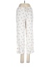 Unbranded Floral Ivory Casual Pants Size S - photo 1