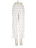 Unbranded Floral Ivory Casual Pants Size S - photo 2