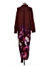 Express 100% Polyester Burgundy Casual Dress Size M - photo 2