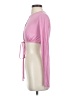 Garage Pink Long Sleeve Blouse Size S - photo 5