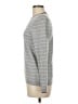 L.L.Bean 100% Cashmere Stripes Gray Cashmere Pullover Sweater Size M - photo 5