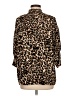 Zara Animal Print Brown 3/4 Sleeve Blouse Size M - photo 2