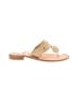 Jack Rogers Tan Gold Sandals Size 9 - photo 1