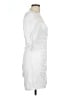 Zara White Cocktail Dress Size L - photo 4