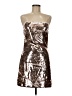 Endless Rose 100% Polyester Metallic Silver Cocktail Dress Size M - photo 1