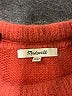 Madewell Solid Red Orange Turtleneck Sweater Size M - photo 7