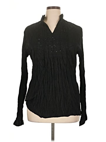 Greater Good Network Long Sleeve Blouse (view 1)