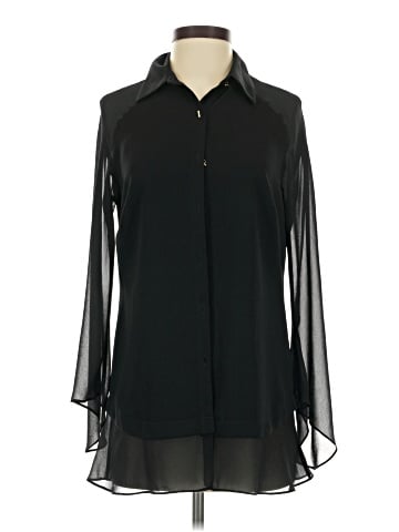 Black Label by Chico's 3/4 Sleeve Blouse (view 1)