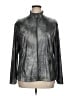 Travelers by Chico's Metallic Silver Track Jacket Size XL (3) - photo 1