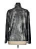 Travelers by Chico's Metallic Silver Track Jacket Size XL (3) - photo 2