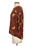 Papermoon 100% Polyester Burgundy 3/4 Sleeve Blouse Size XS - photo 5