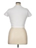 Talentless 100% Cotton White Short Sleeve Turtleneck Size XL - photo 2