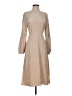 Tibi 100% Silk Tan Casual Dress Size 2 - photo 1