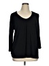 Dolan Black 3/4 Sleeve Top Size XL - photo 1