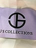 JS Collections 100% Polyester Metallic Silver Cocktail Dress Size M - photo 7