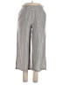 Max Studio Stripes Silver Linen Pants Size XL - photo 1