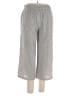 Max Studio Stripes Silver Linen Pants Size XL - photo 2