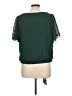 Shein 100% Polyester Green Short Sleeve Blouse Size 12 - photo 2