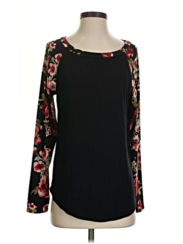 Cool Melon Long Sleeve Blouse (view 1)