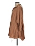 L Space 100% Rayon Brown 3/4 Sleeve Button-Down Shirt Size XS - photo 5