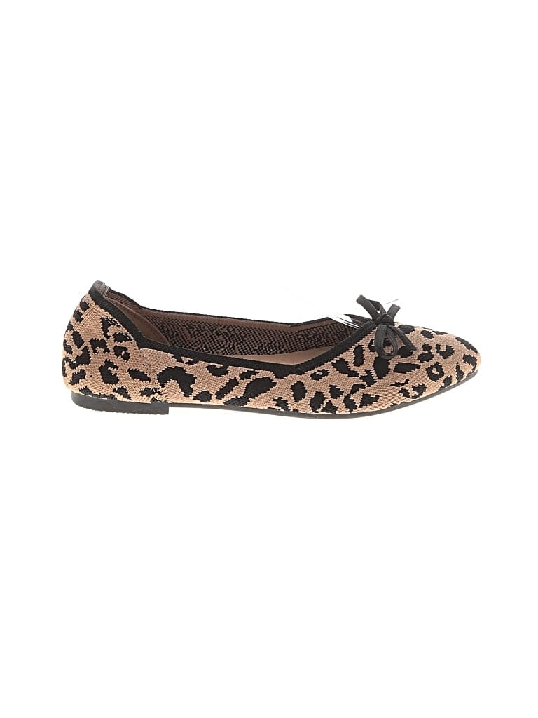 Pre-owned Tahari Flats In Brown