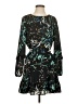Parker Print Black Cocktail Dress Size S - photo 1