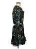 Parker Print Black Cocktail Dress Size S - photo 4