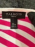 Talbots Stripes Pink Short Sleeve Top Size XL (petite) - photo 7