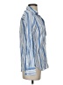 J.Crew 100% Cotton Stripes Blue Long Sleeve Blouse Size 0 - photo 4
