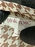 Pink Rose 100% Polyester Tan Long Sleeve Polo Size S - photo 7