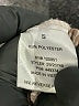 Pink Rose 100% Polyester Tan Long Sleeve Polo Size S - photo 8