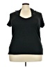 Torrid Black Short Sleeve Top Size 3X Plus (3) - photo 1