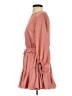 Main Strip 100% Polyester Pink Casual Dress Size XS - photo 5