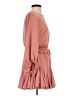 Main Strip 100% Polyester Pink Casual Dress Size XS - photo 4