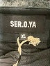 Ser.O.Ya Solid Black Athletic Shorts Size XL - photo 3