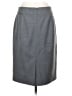 J.Crew 100% Wool Solid Gray Wool Skirt Size 4 - photo 2
