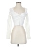 billy j Ivory Long Sleeve Top Size S - photo 1