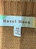 Hazel Moon Argyle Tan Sweater Vest Size XS - photo 7