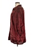 Chico's Burgundy 3/4 Sleeve Button-Down Shirt Size XL (3) - photo 5
