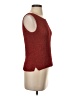 Sigrid Olsen 100% Polyester Red Sweater Vest Size XS - photo 4