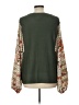 Daytrip Green Long Sleeve Blouse Size L - photo 2